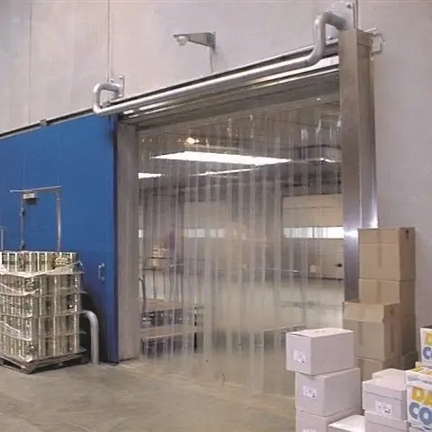 Rideaux à lanières PVC – guide complet des rideaux à bandes pour l\'industrie