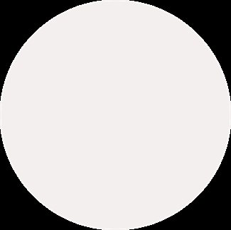 Glacier White Corian Rond 4 mm