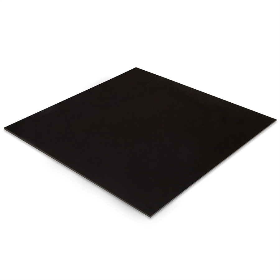 Feuille de plastique en plexiglas noir brillant, panneau acrylique
