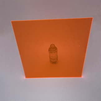 Orange Acrylique Fluorescent