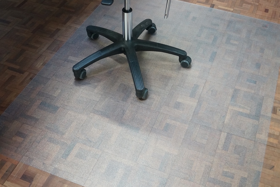 Tapis pour chaises et sous-main de bureau