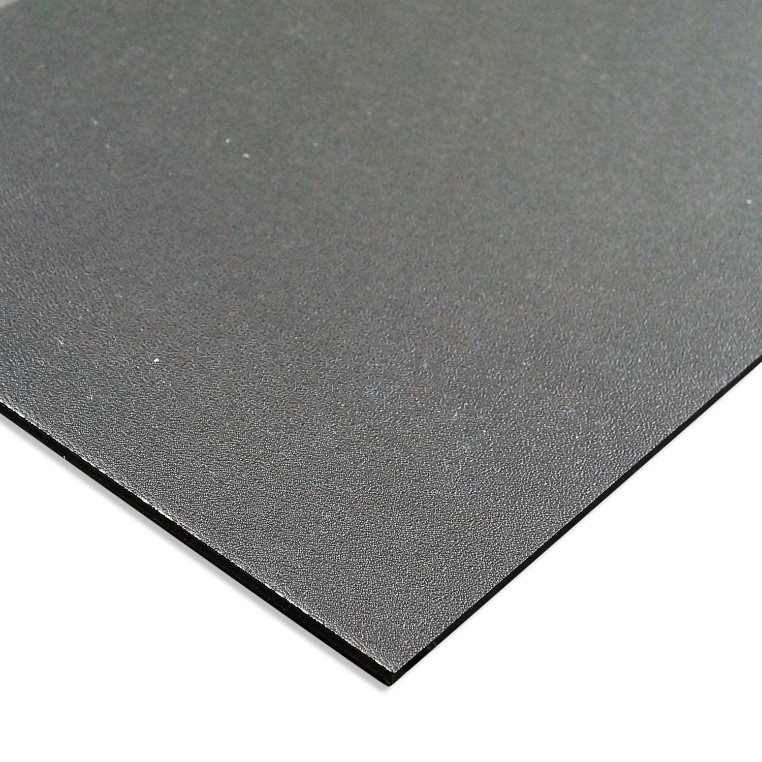 Plastique plaque ABS 4mm Noir 1000 x 500 mm (100 x 50 cm) Film de protection