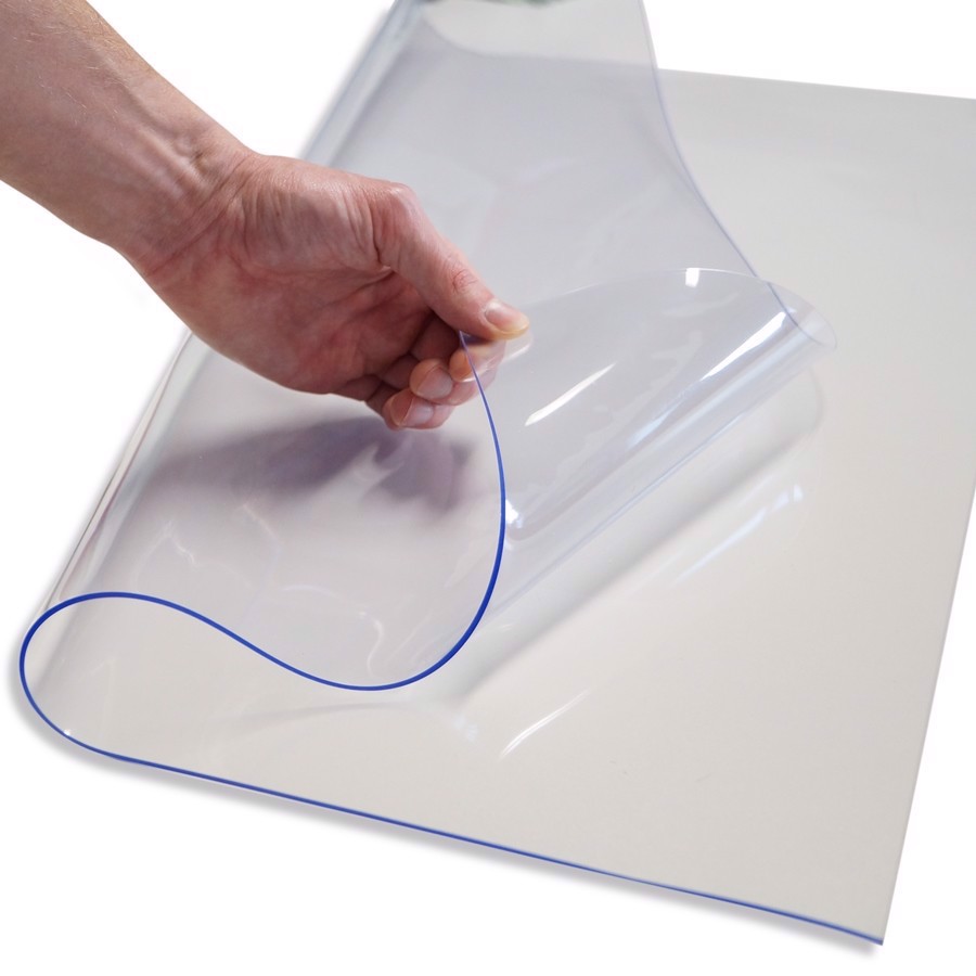 Une façonnable soupla plaque plastique clair PVC - Livraison rapide