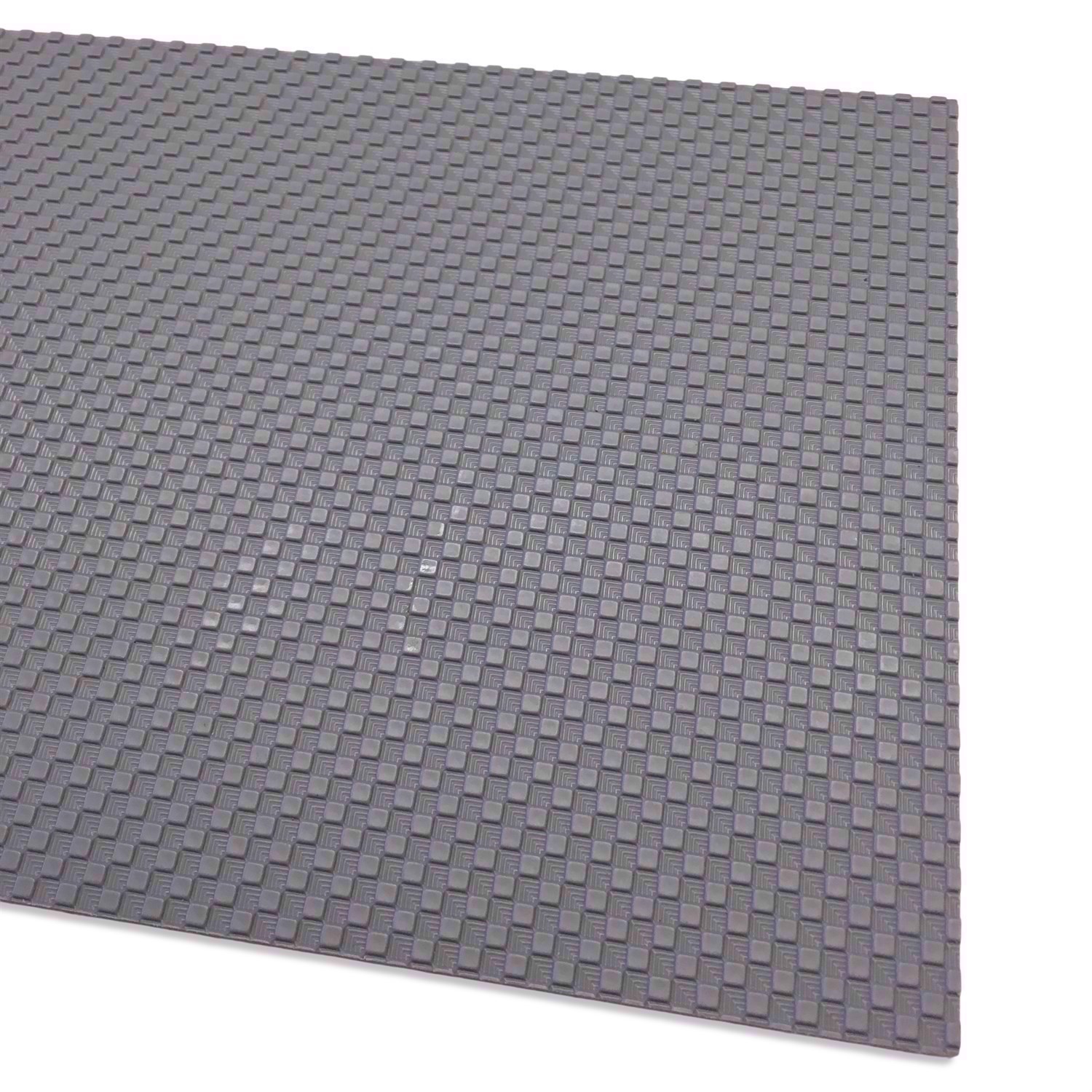 Tapis en plastique dur gris pour l'extérieur