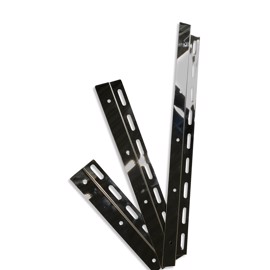Supports de serrage pour PVC rideaux à lamelles 200mm bred